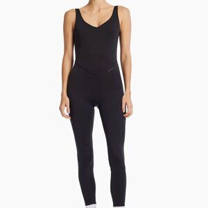 NWT - Bandier  - Tempo V-Neck Full-Length Catsuit (Size L)